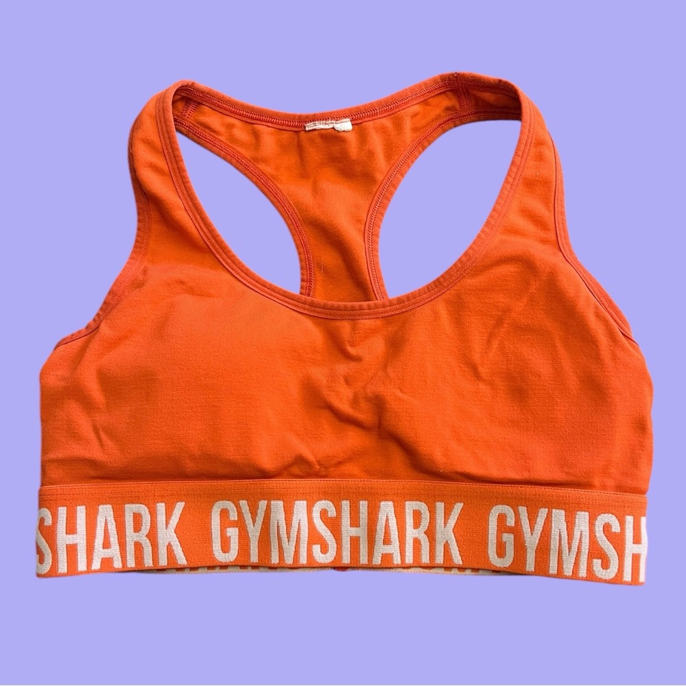 Gymshark Women's Orange Sports Bra